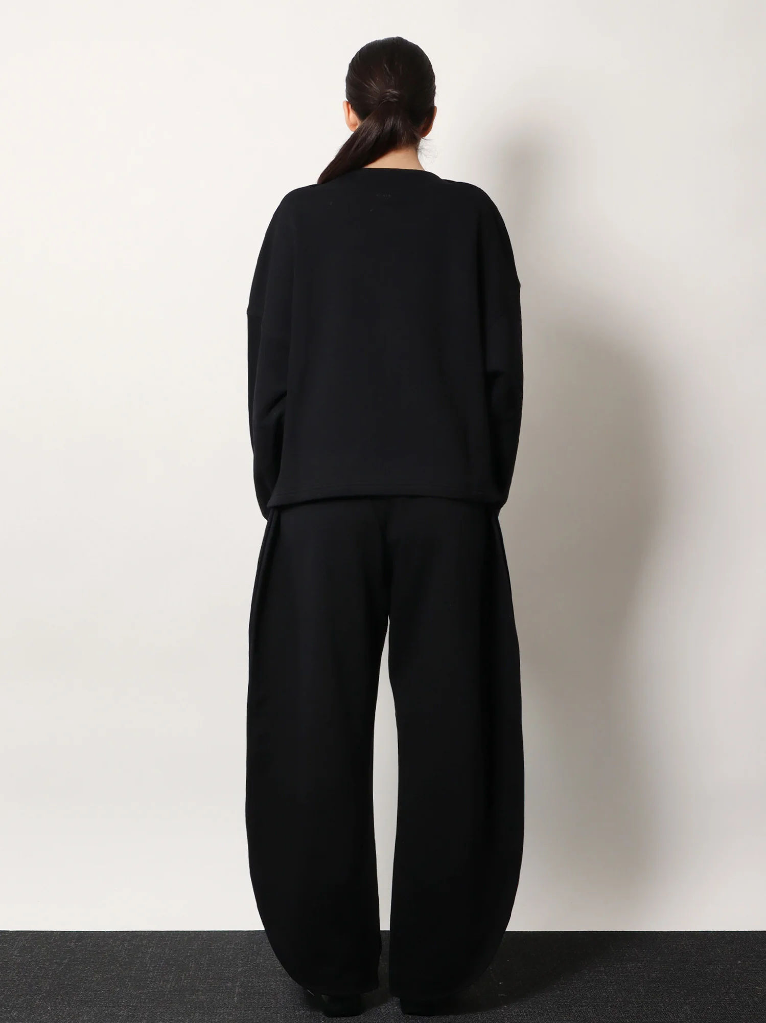 Boatneck cotton sweatshirt - Image 3