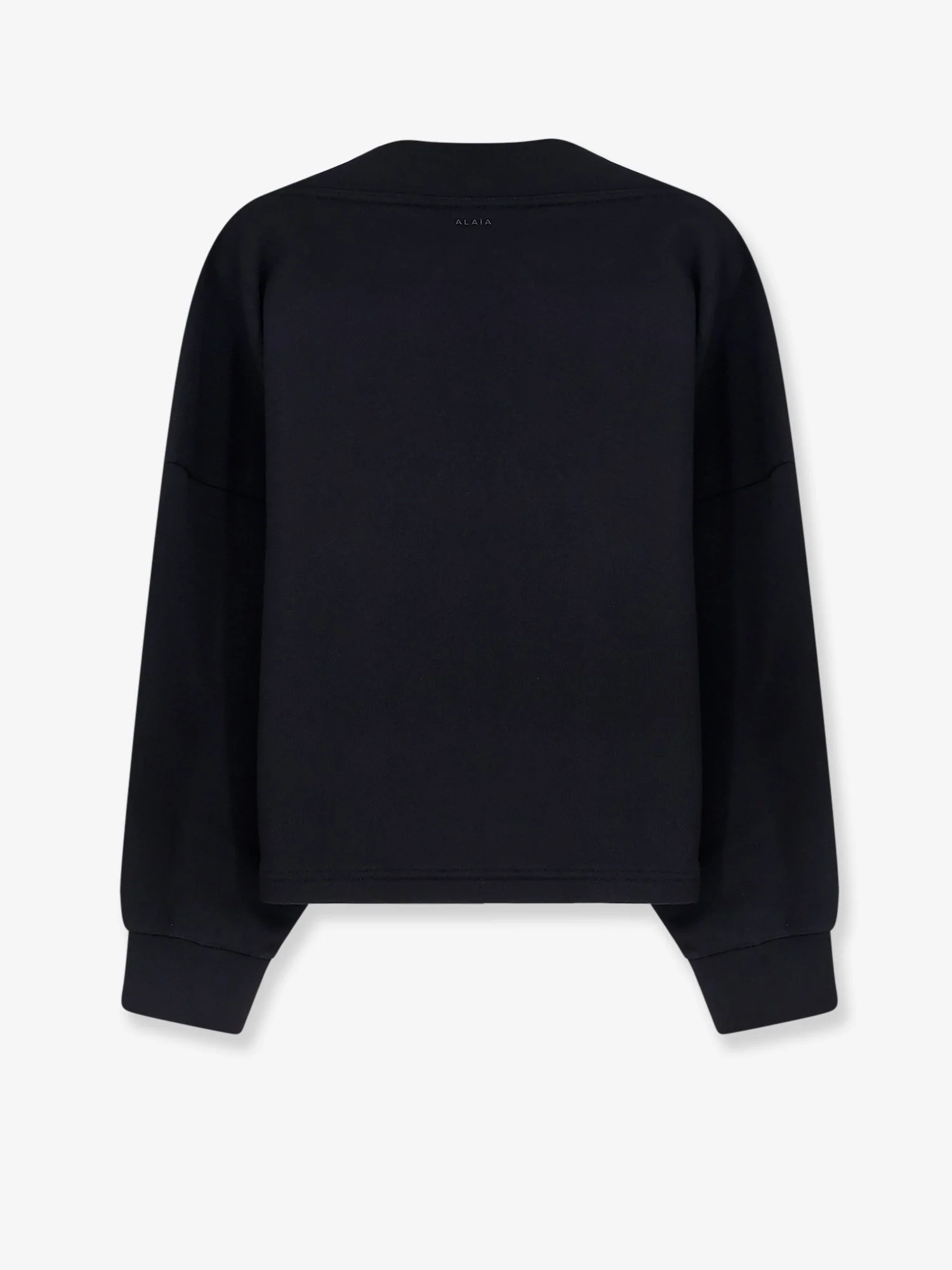 Boatneck cotton sweatshirt - Image 4