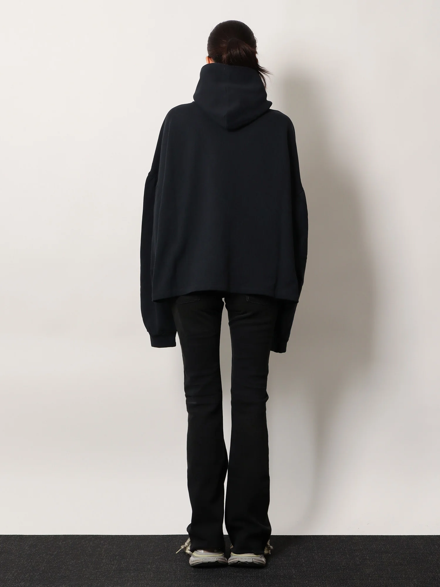 Cropped cotton sweatshirt - Image 3