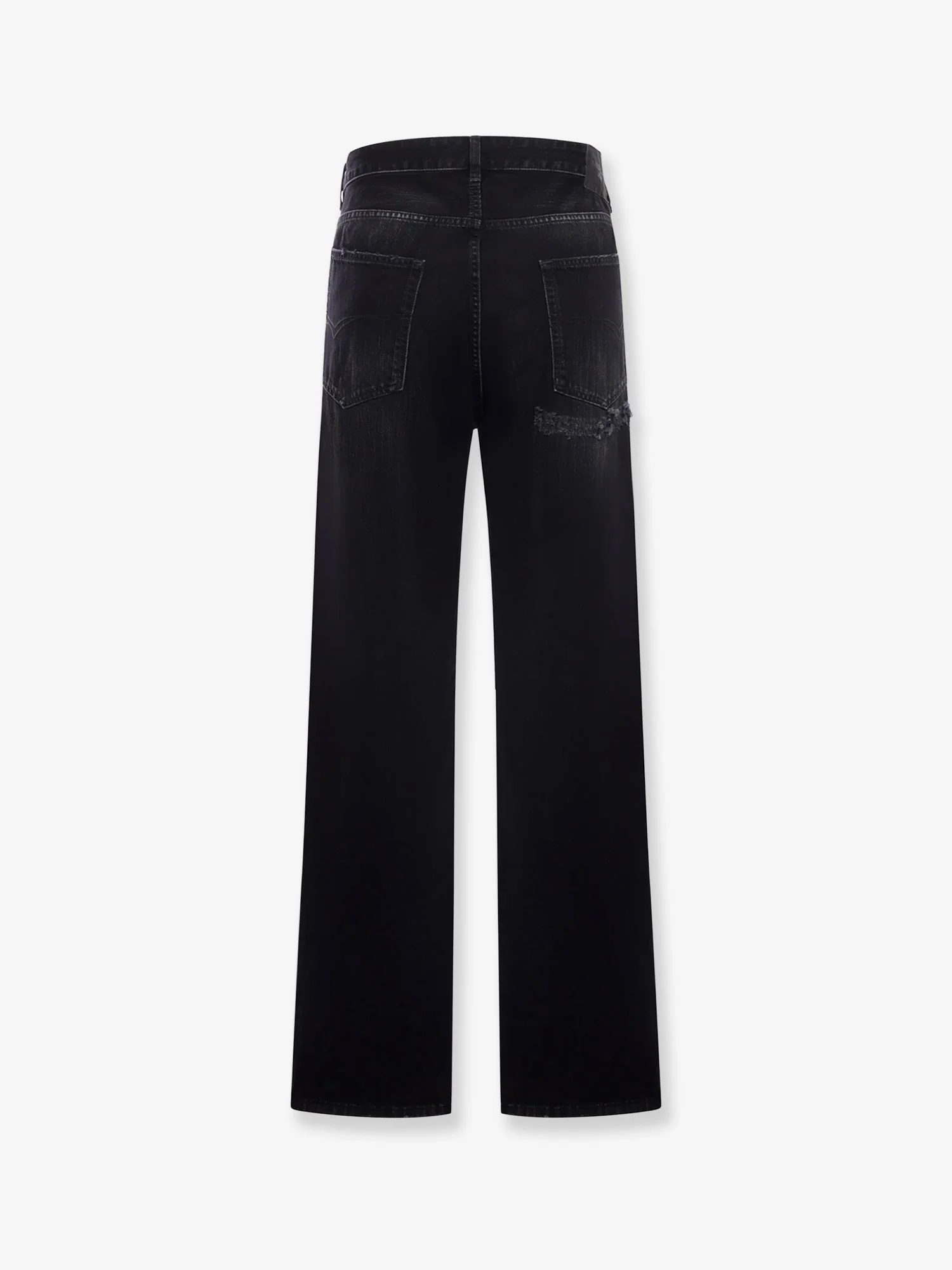 Black denim jeans - Image 4