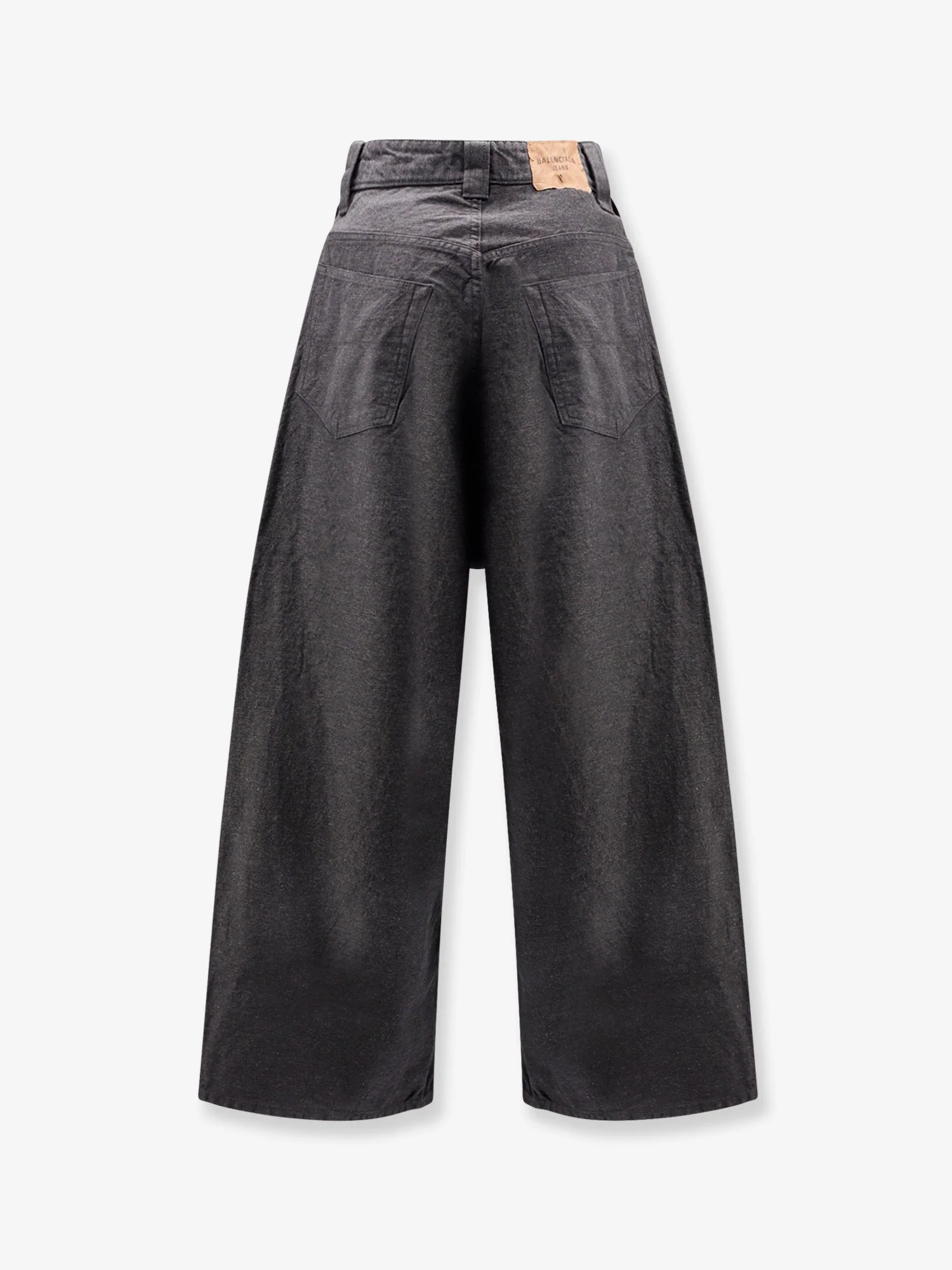 Trompe L'oeil denim trousers - Image 4