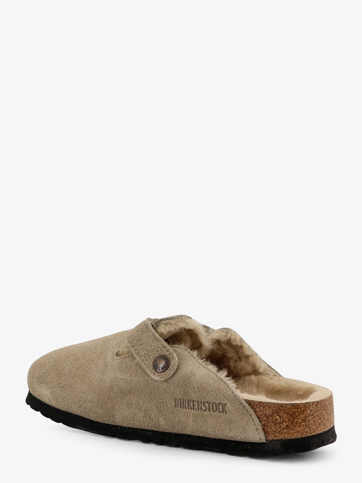 Boston Shearling suede mule - Image 3