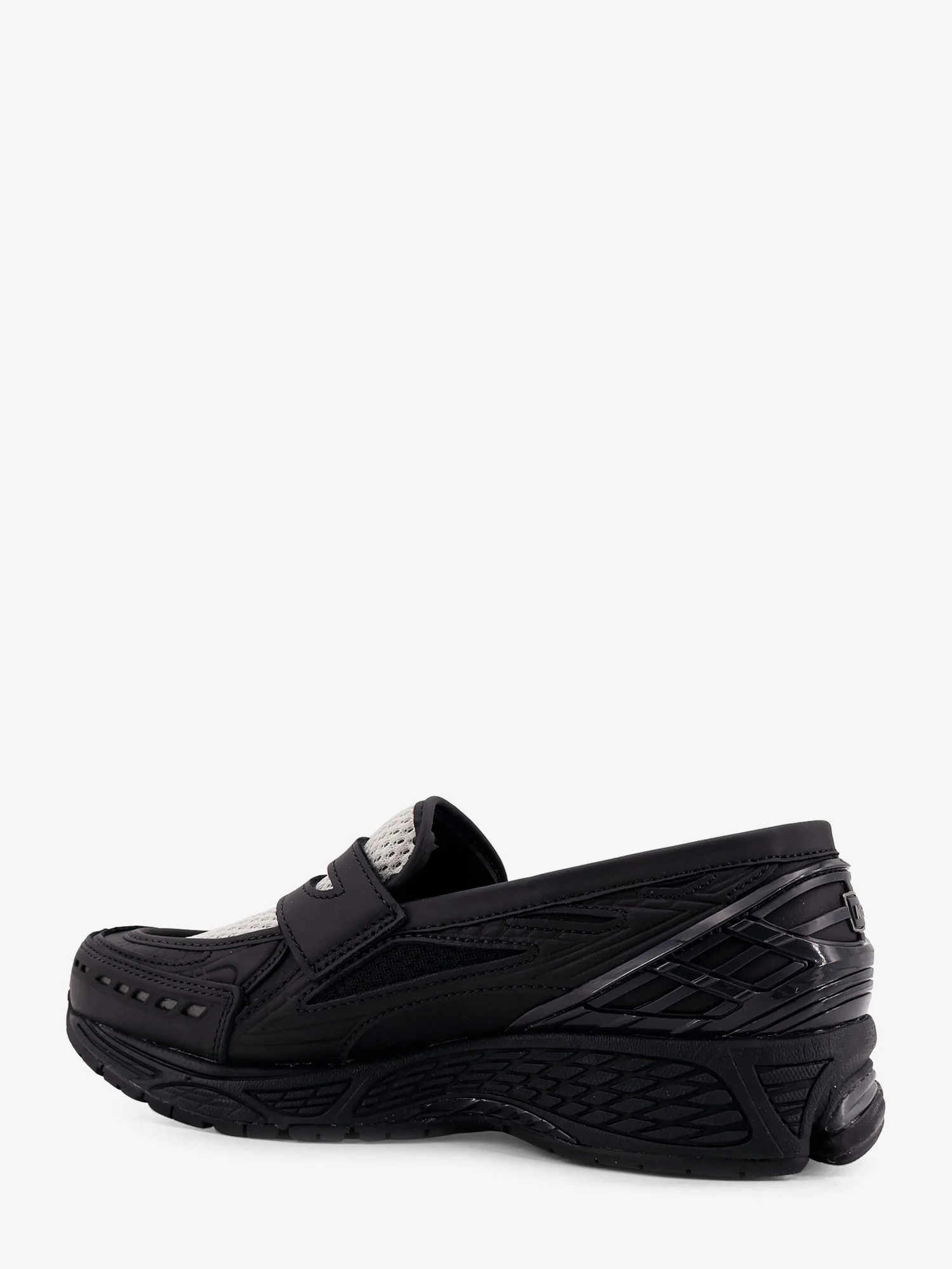 Mesh and technical fabric 19068 loafers - Image 3