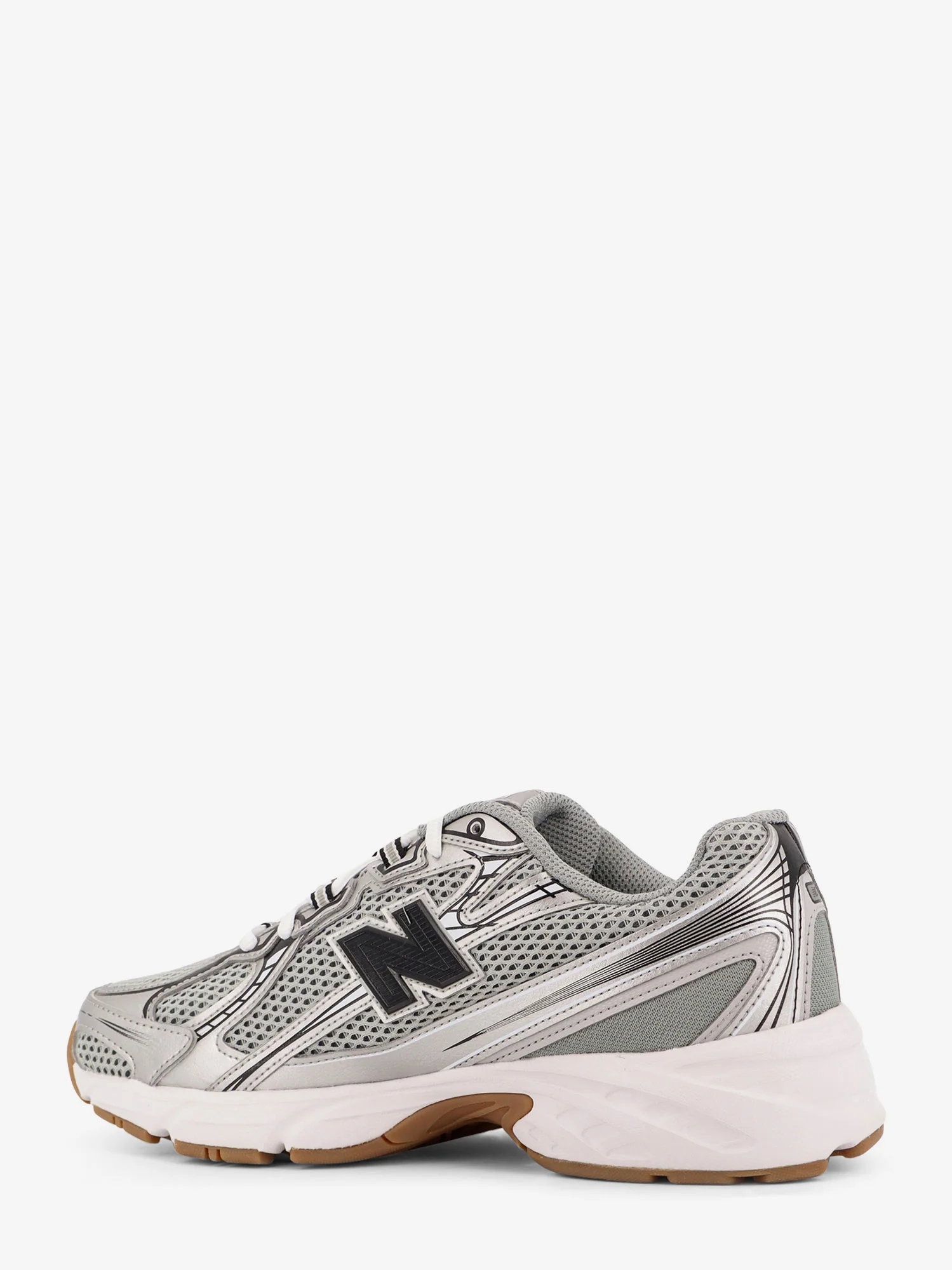 740 mesh sneakers with leather inserts - Image 3