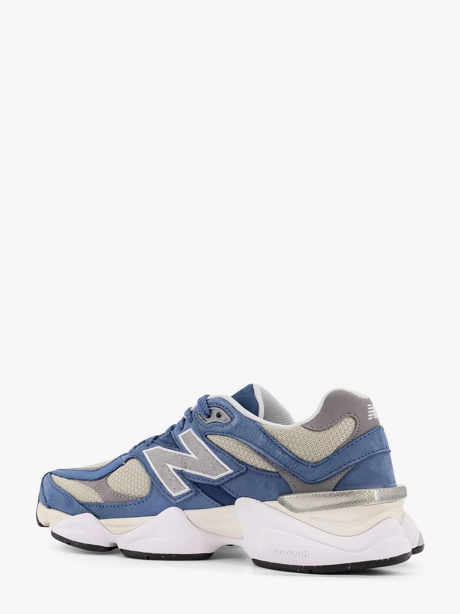 9060 mesh low-top sneakers with suede inserts - Image 3