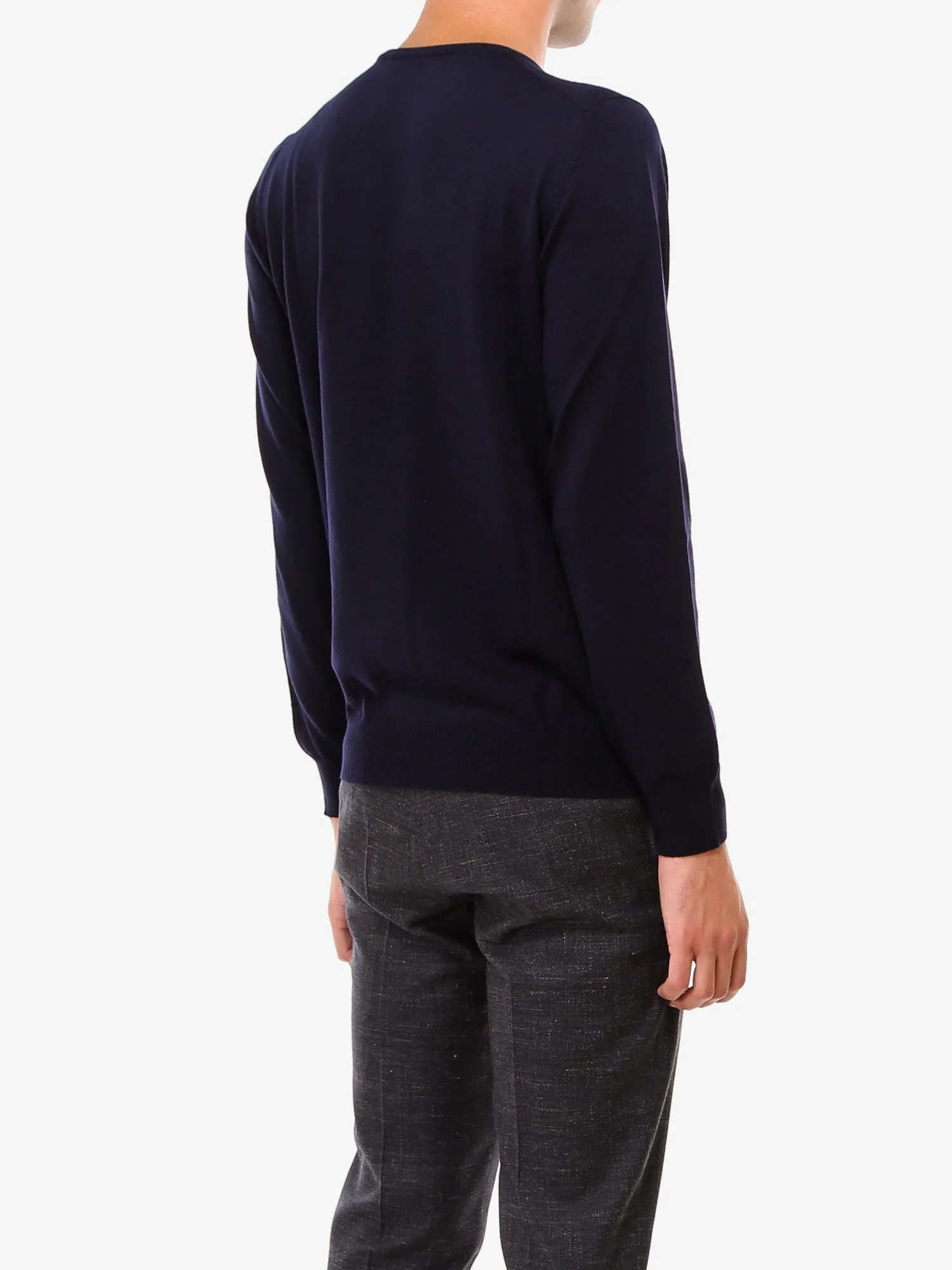 Virgin wool basic sweater - Image 5