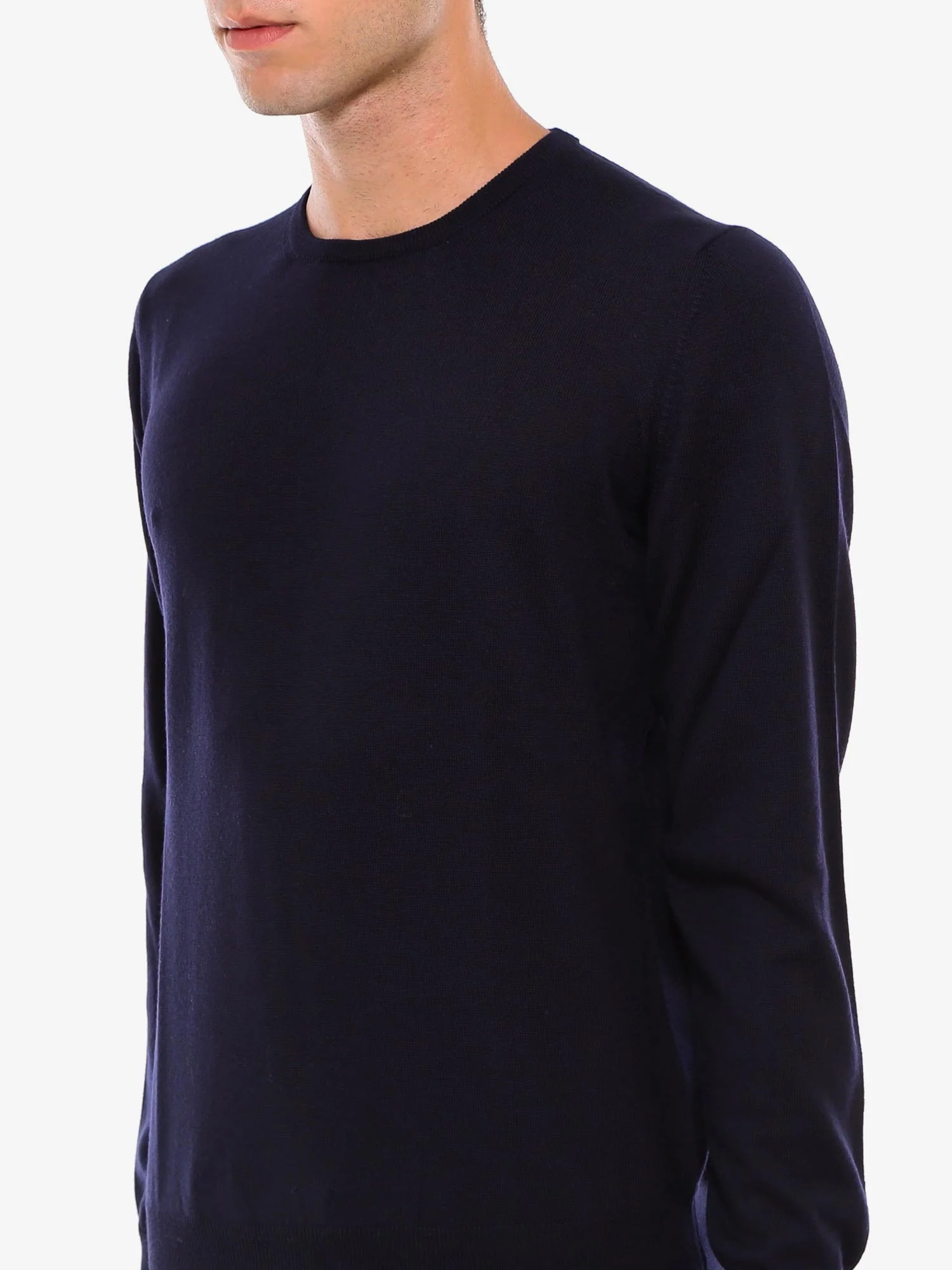 Virgin wool basic sweater - Image 6