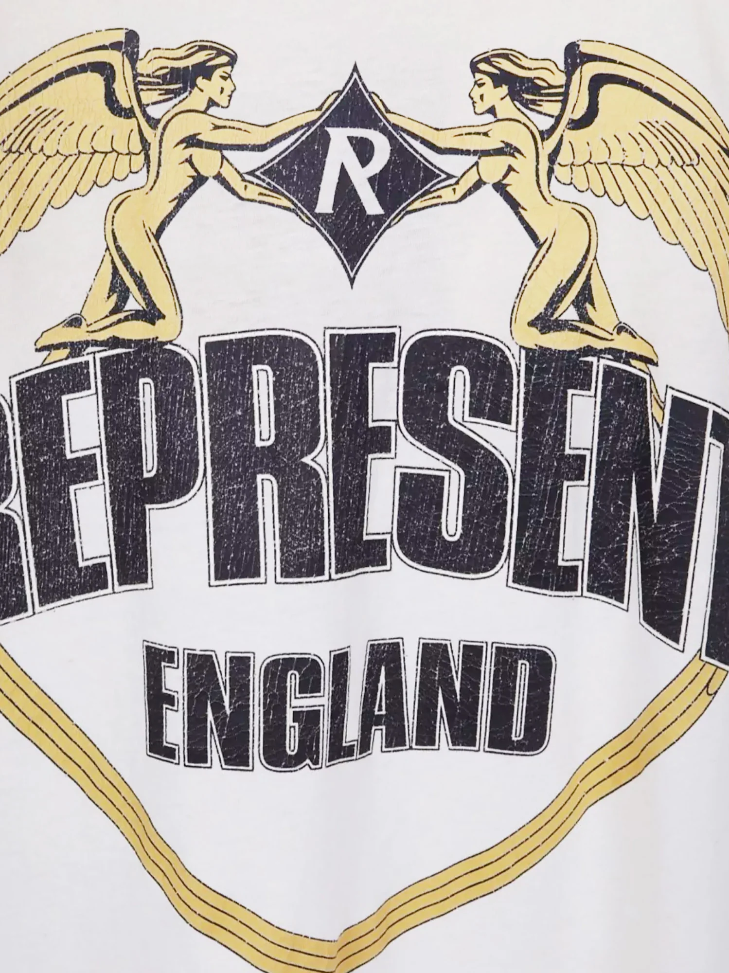 Cotton T-shirt with distressed effect - Image 3