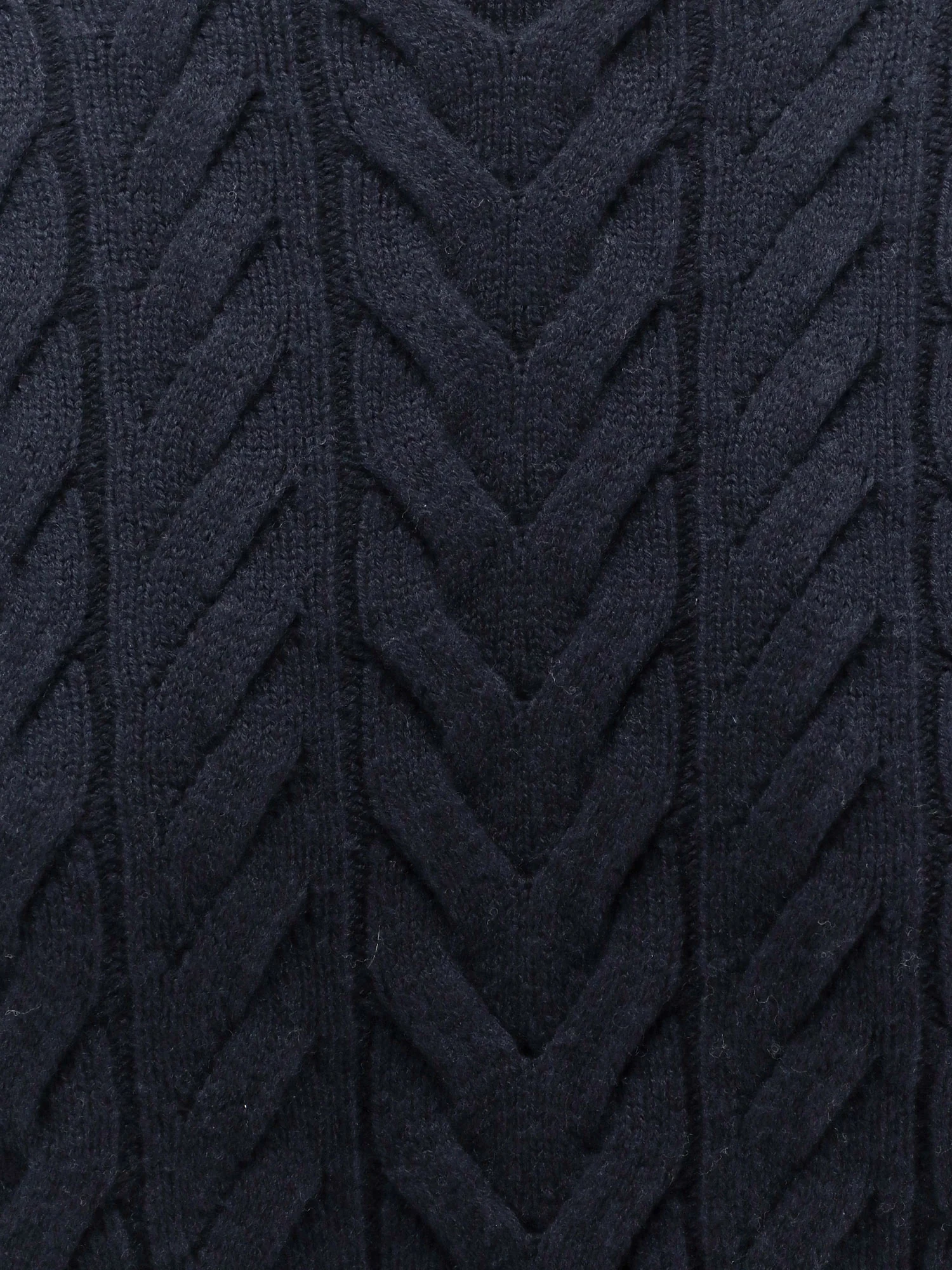 Dominus wool sweater with cable knit - Image 5