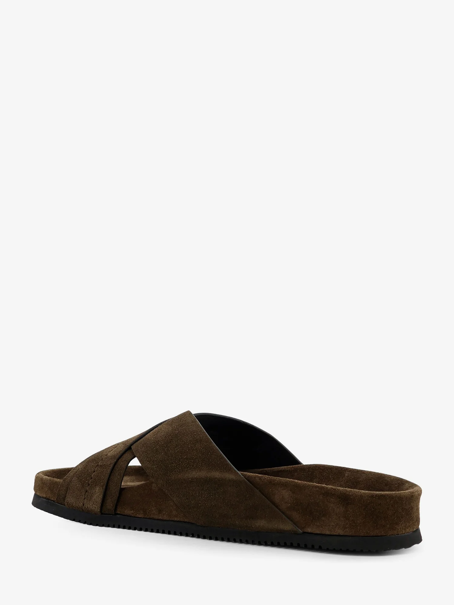 Suede sandals with engraved logo on the side - Image 3