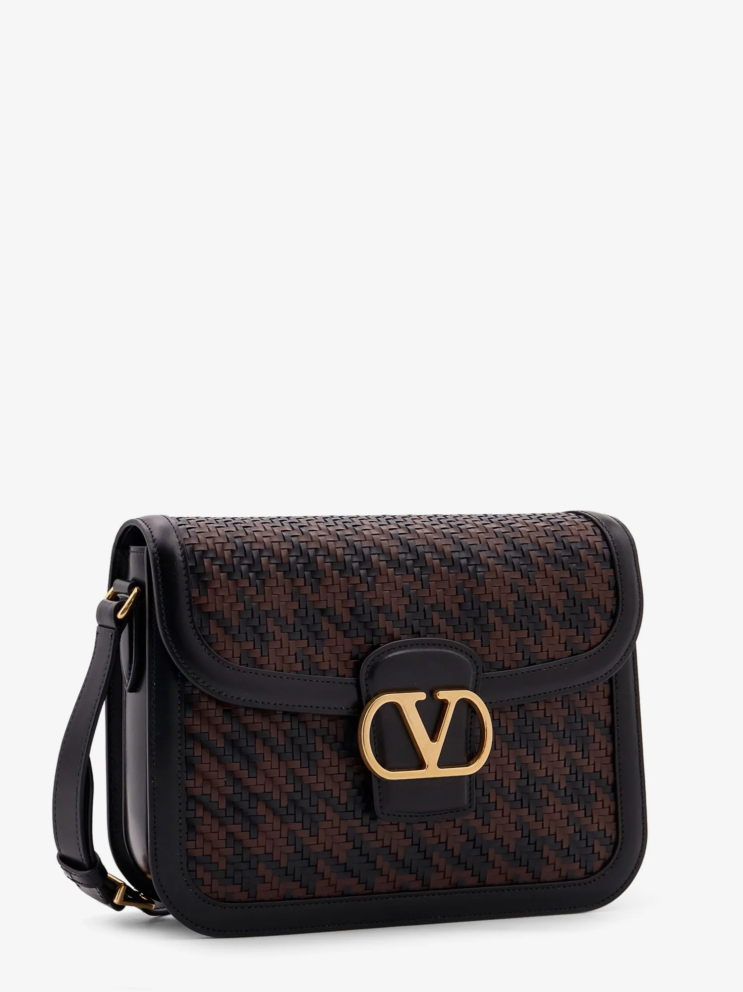 Valentino Garavani 9TO5 woven leather shoulder bag - Image 4