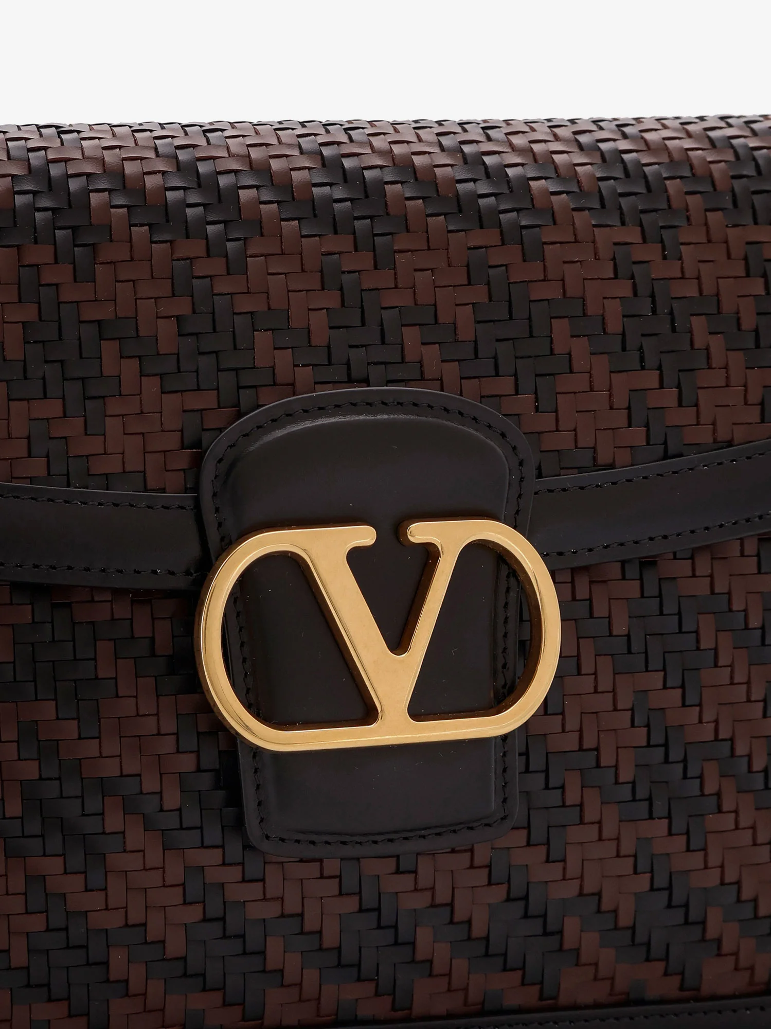 Valentino Garavani 9TO5 woven leather shoulder bag - Image 6