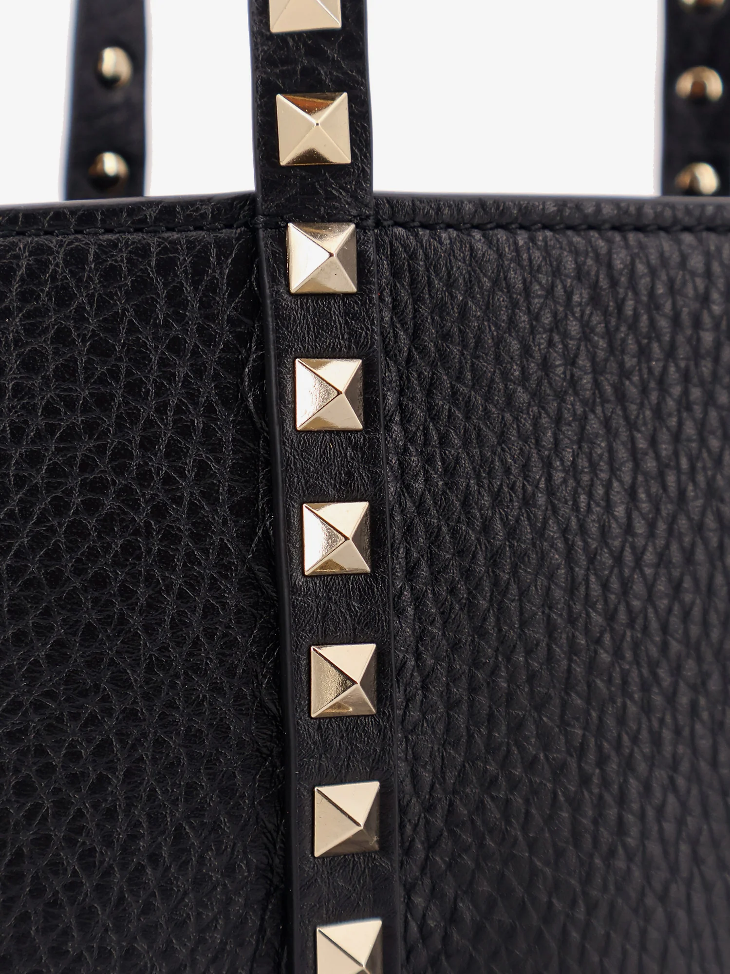 Valentino Garavani Rockstud leather shopping bag - Image 5